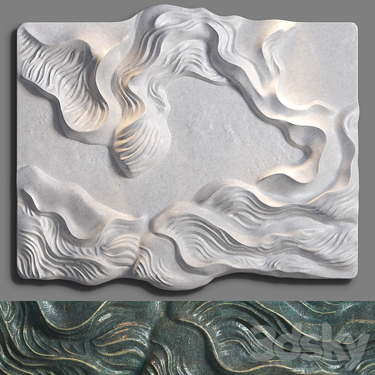 WALL ART SCULPTURE 1 