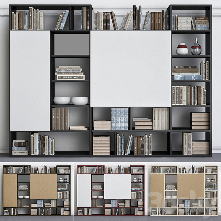 WARDROBE WITH DECORATIVE SET 