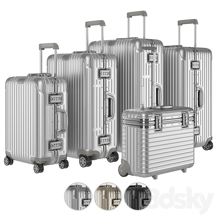 ALUMINIUM SUITCASE RIMOWA COLLECTION 
