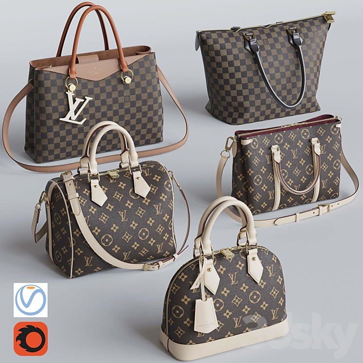 BAG SET 3 LOUIS VUITTON 