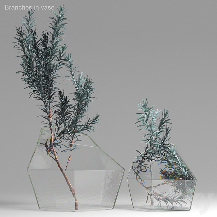 BRANCHES IN VASE 