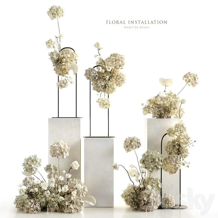 FLORAL INSTALLATION 