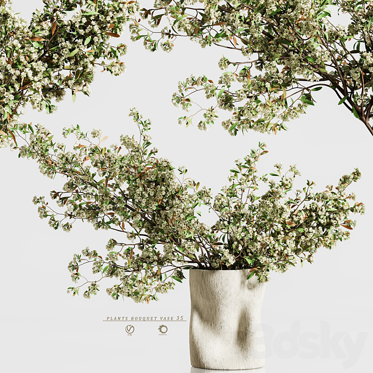 PLANTS BOUQUET VASE 35 