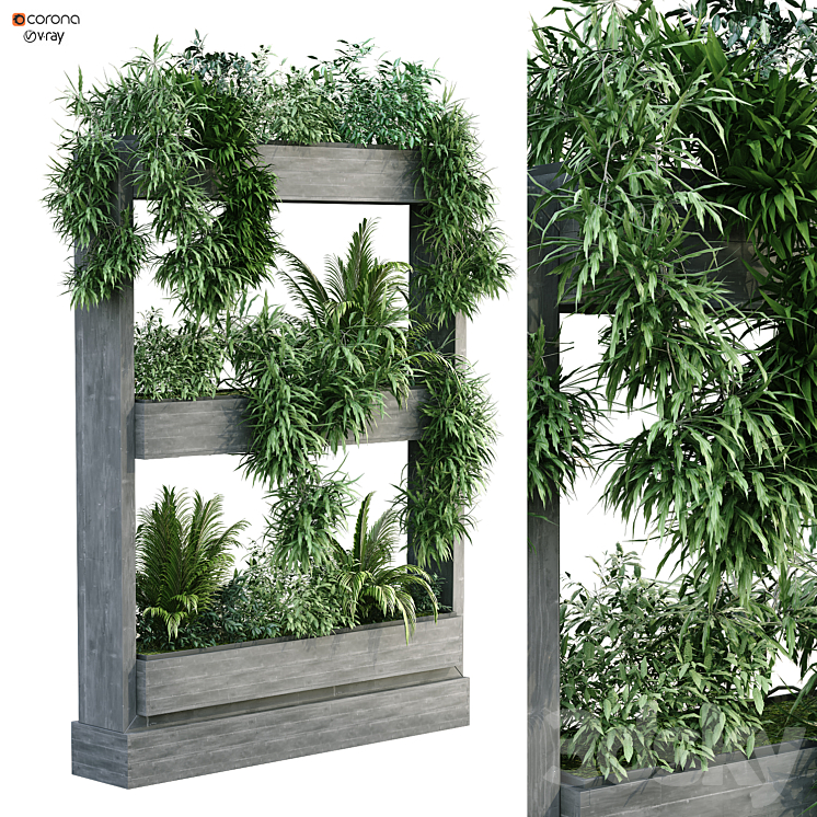 VERTICAL PLANT SET 191 