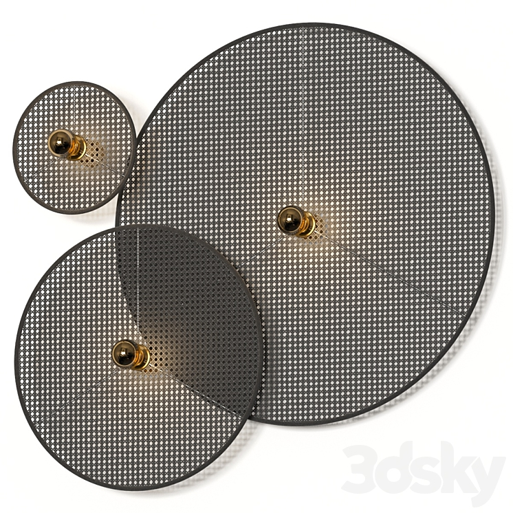AROMAS DEL CAMPO TAN TAN DARK WALL LAMPS 