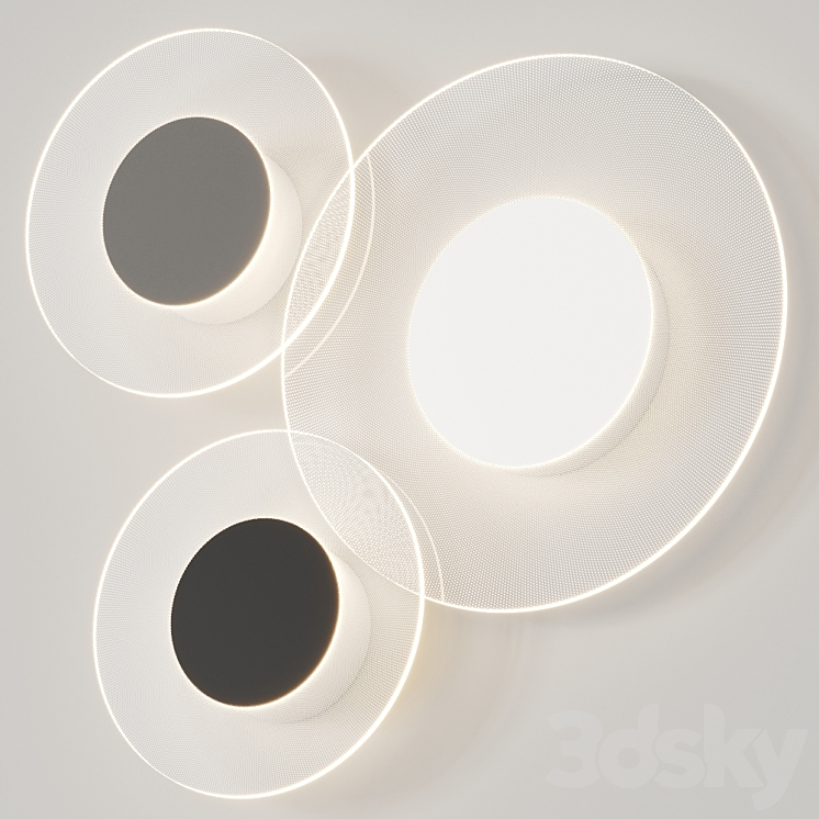 ASTRO LIGHTING HALFTONE WALL LAMPS 