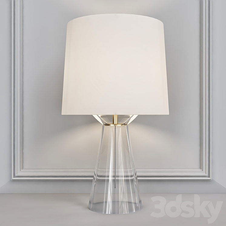 BAKER WAISTLINE TABLE LAMP SHORT 