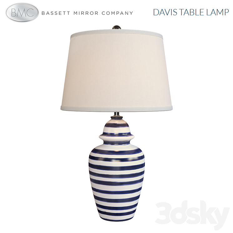 BASSETT MIRROR DAVIS TABLE LAMP 