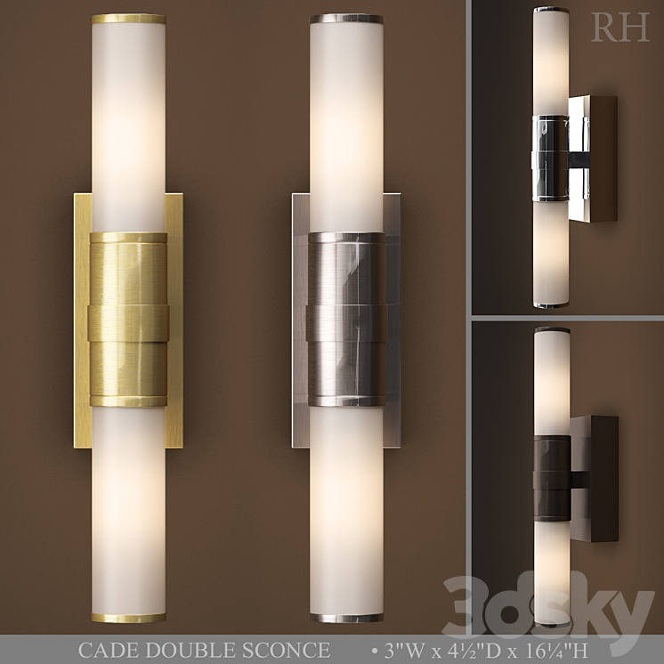 CADE DOUBLE SCONCE 