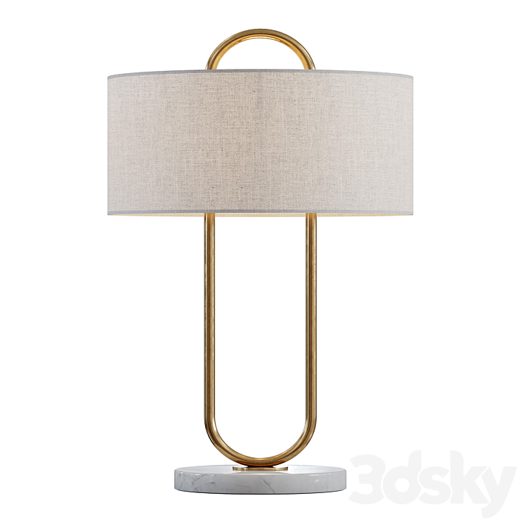 CB2 WARNER TABLE LAMP 