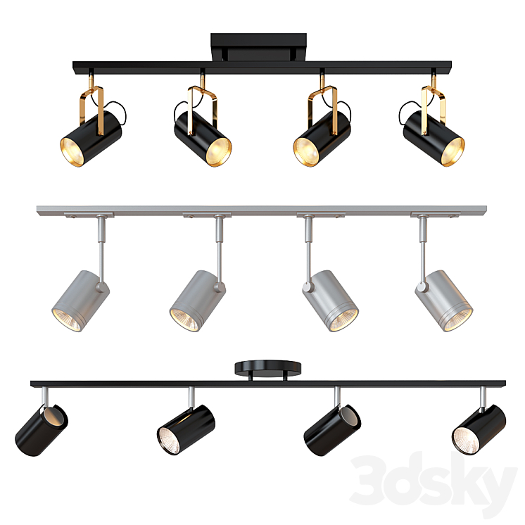 COLLECTION OF TRACK LIGHTS 2 