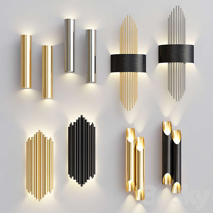 FOUR NICE WALL LIGHTS 3 