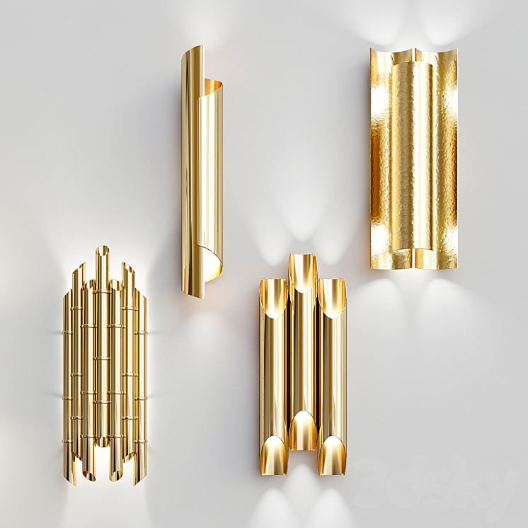 FOUR NICE WALL LIGHTS 4 