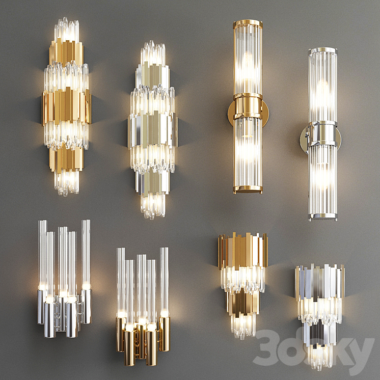 FOUR NICE WALL LIGHTS 6 