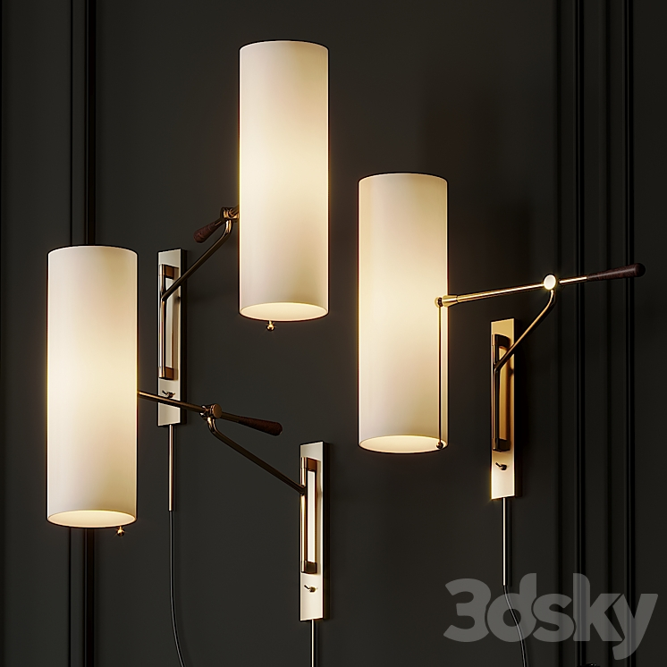 FRANKFORT ARTICULATING WALL LIGHT AERIN 