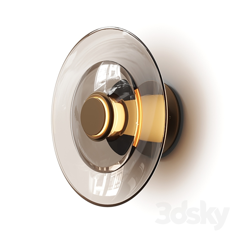 GABRIEL SCOTT LUNA A DISC WALL LAMPS 