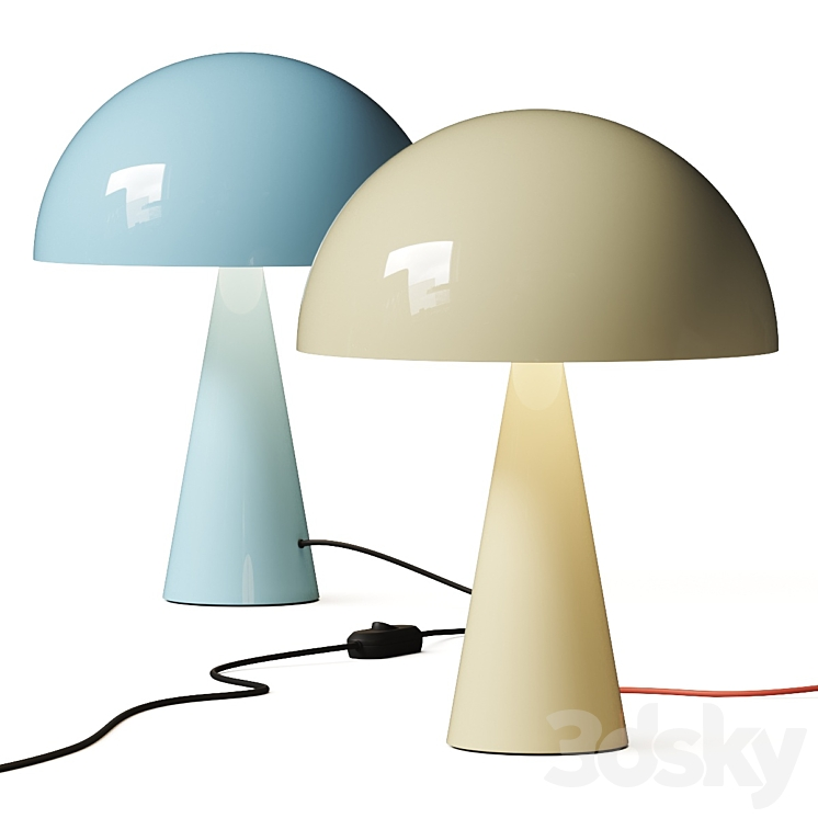 HUBSCH MUSH MINI TABLE LAMP 