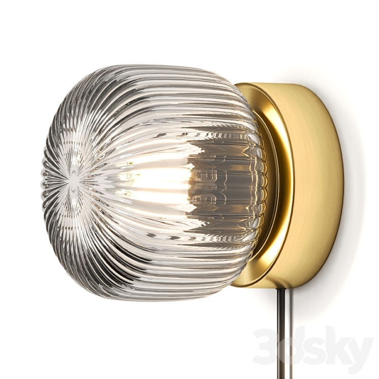 IKEA SOLKLINT WALL LAMP 