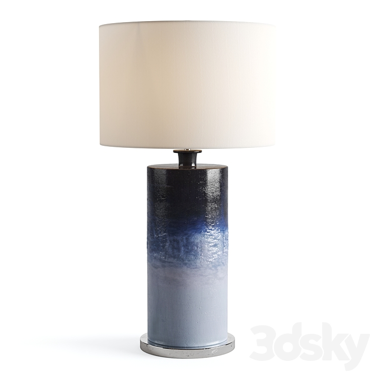 JOHN RICHARD DEEP SEA INDIGO TABLE LAMP 