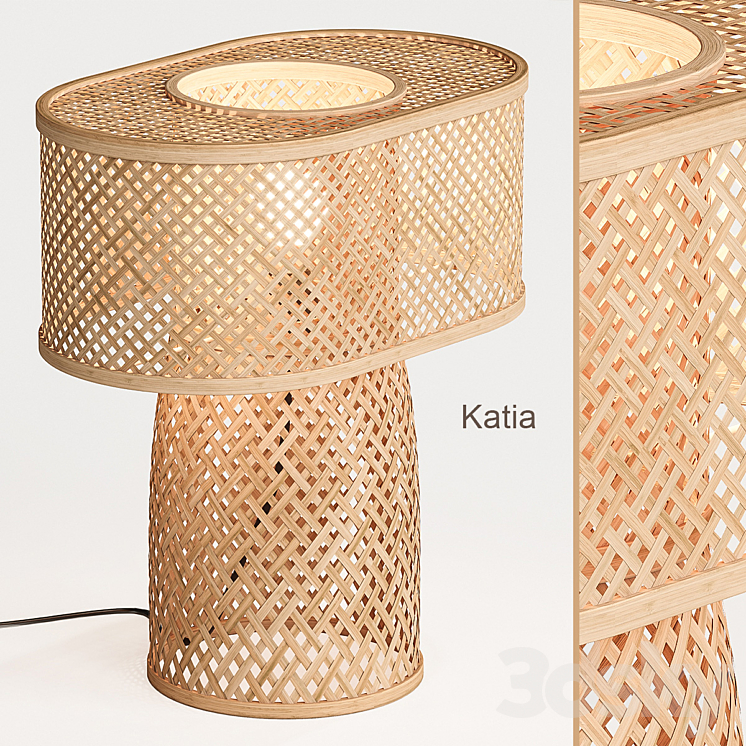 KATIA BAMBOO TABLE LAMP LA REDOUTE 