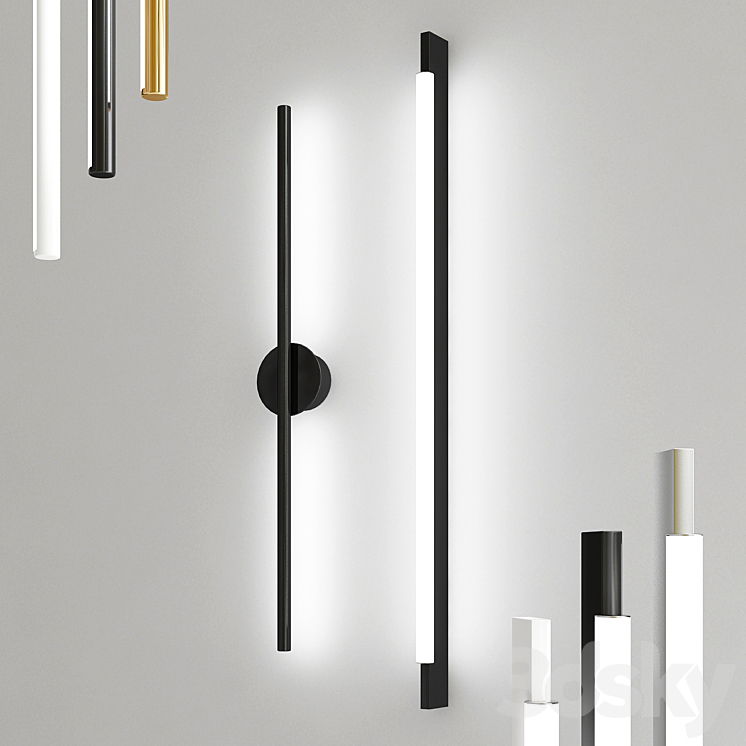 KEEL AND LINE WALL SCONCE 