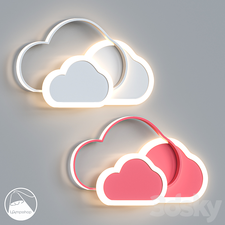 LAMPSSHOPRU CPL7003 CHANDELIER СLOUDS 