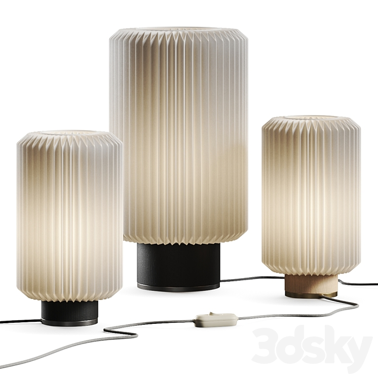 LE KLINT CYLINDER TABLE LAMPS 