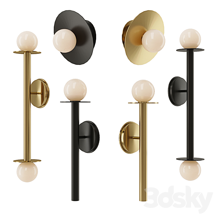 NODES SCONCE KELLY WEARSTLER GENERATION LIGHTING 