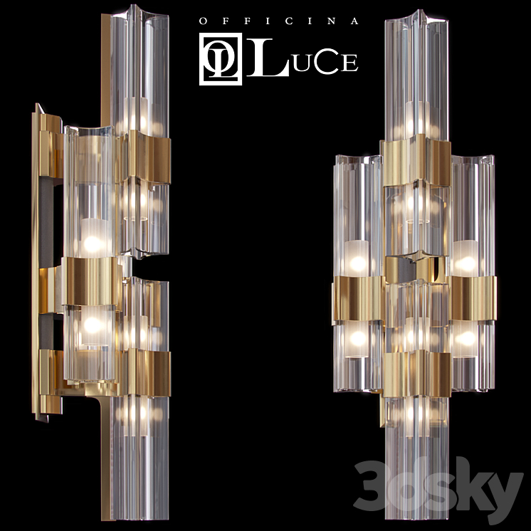 OFFICINA LUCE ETEREA APPLIQUE 