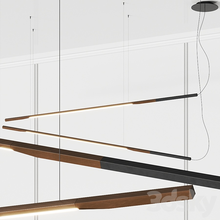 OLUCE ILO 487 PENDANT LAMPS 