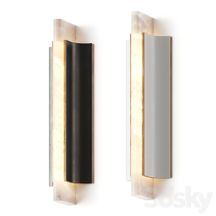 POUENAT TIMIDE SCONCES 