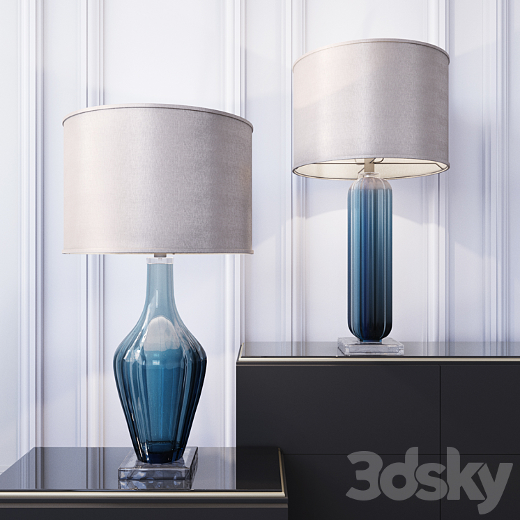TABLE LAMPS UTTERMOST 26191 26193 