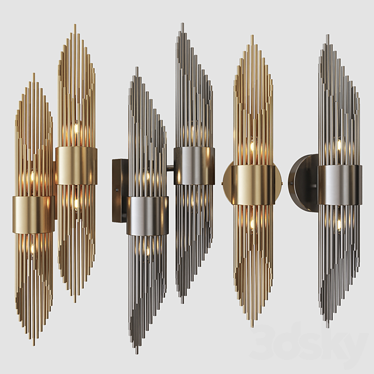 WALL LAMP DELIGHT COLLECTION W68069 4 2 ANTIQUE BRASS 