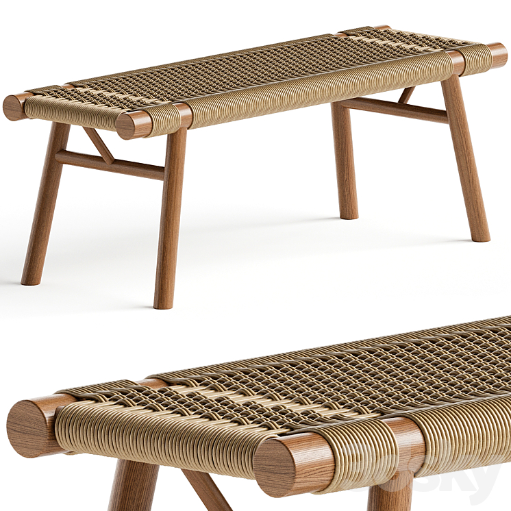 MARUTA BENCH BIG SAND WOODWORKING 