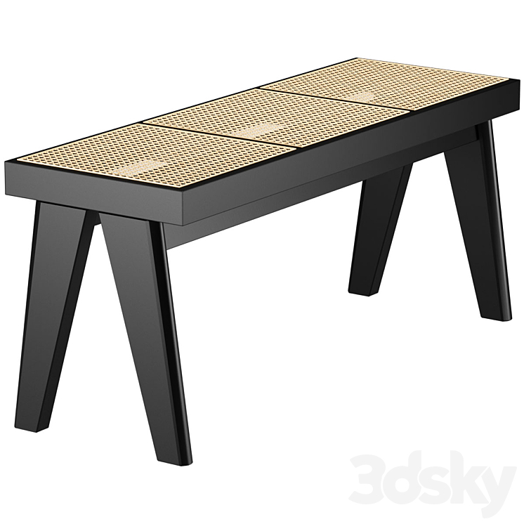 BENCH SISSI WITH VIENNESE BRAID 
