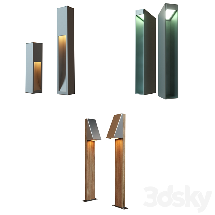 BOLLARD LIGHT COLLECTION II 