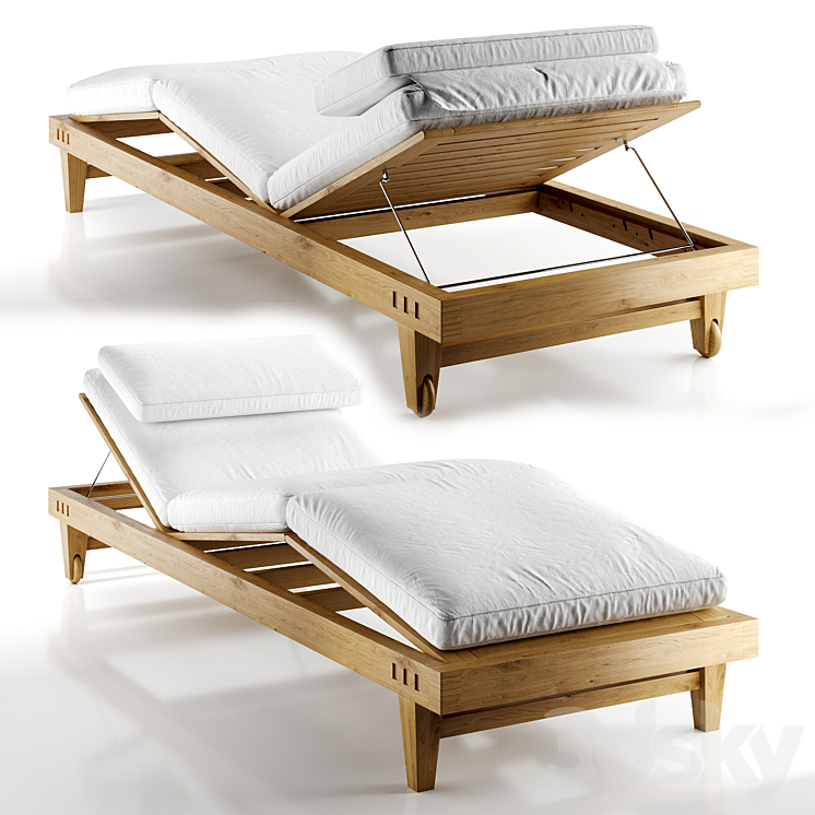 CHAISE LOUNGE TR220 SUMMIT FURNITURE DECK CHAIR 