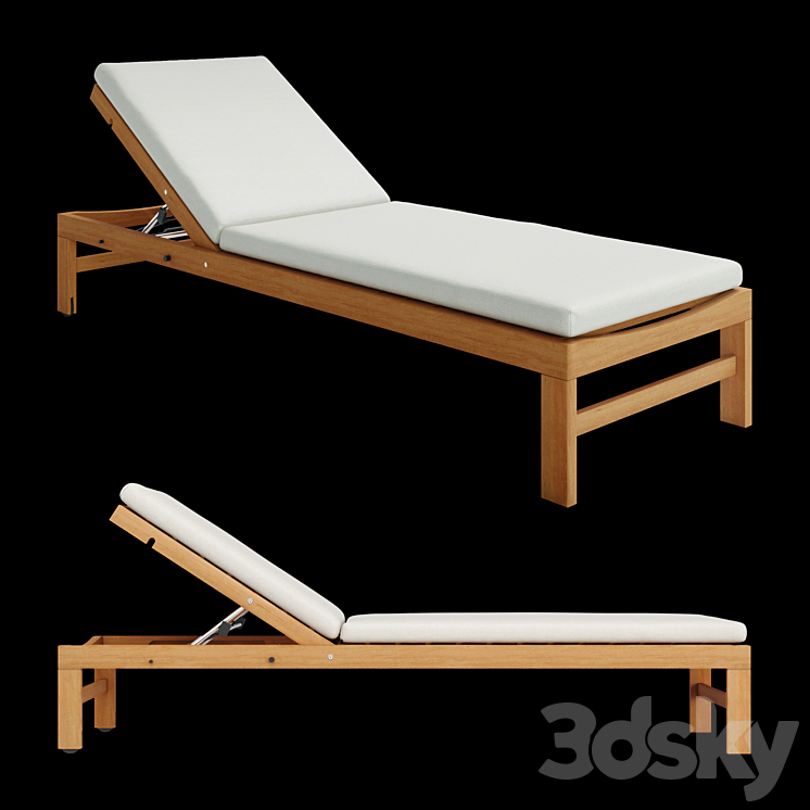 DECK CHAIR ETHIMO SAND 