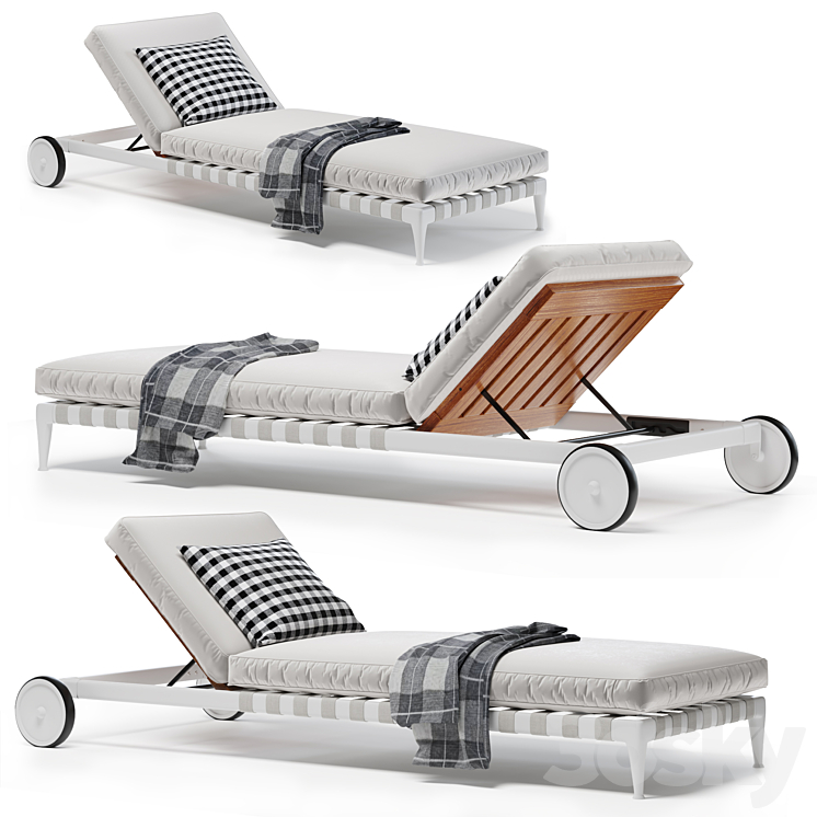 FLEXFORM ATLANTE SUN LOUNGER 