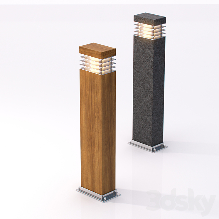 GARDEN LANTERN RECTAN 