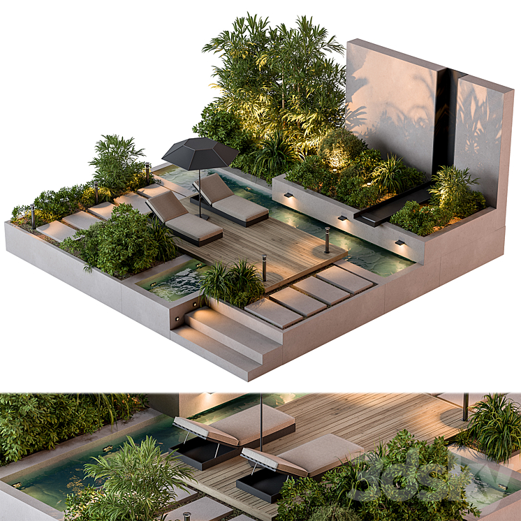 LANDSCAPE FURNITURE BACKYARD 70 