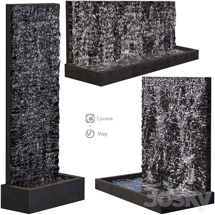 WATER WALL FOUNTAINS 
