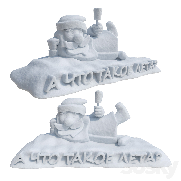 SNOW SCULPTURE 