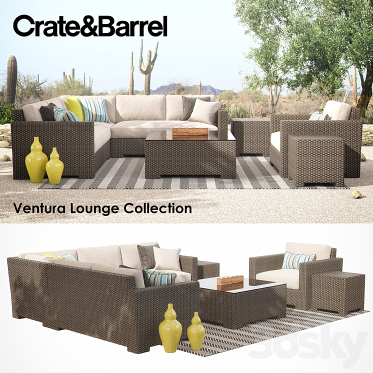 VENTURA LOUNGE COLLECTION SET I 