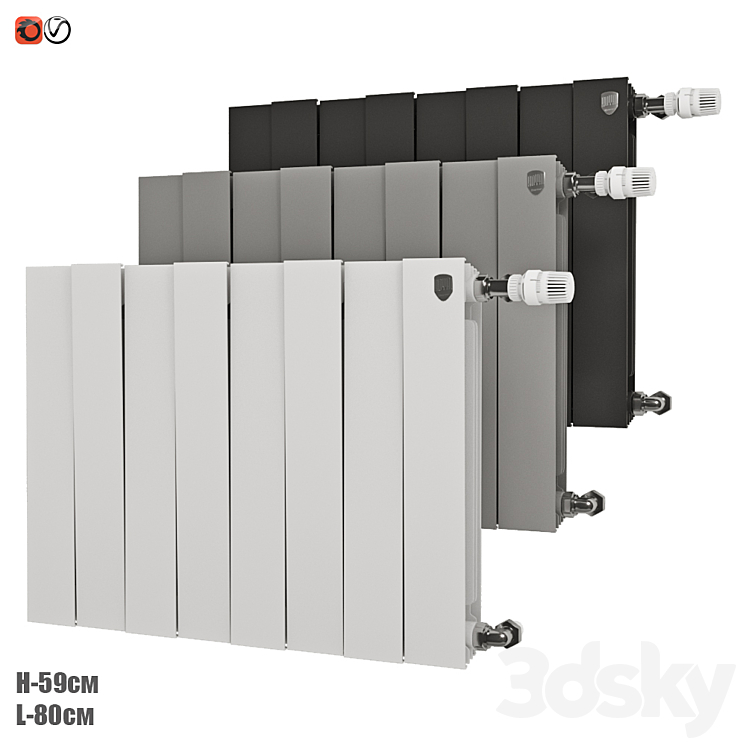 BIMETAL RADIATOR PIANOFORTE 