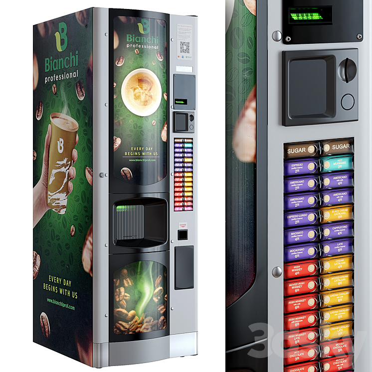 COFFEE MACHINE VENDING MACHINE TERMINAL BIANCHI 