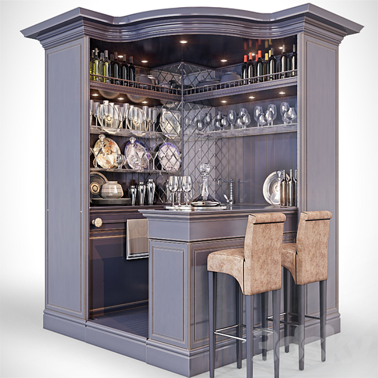 CONTEST BAR STOOL + BARHOCKER CHIARA VINTAGE KARE DESIGN 
