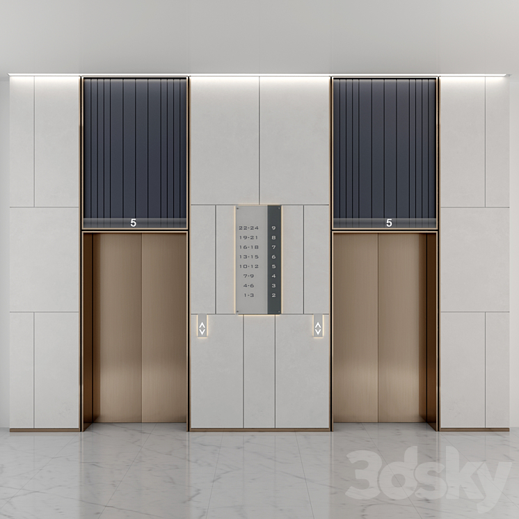 ELEVATOR LOBBY DESIGN 3 