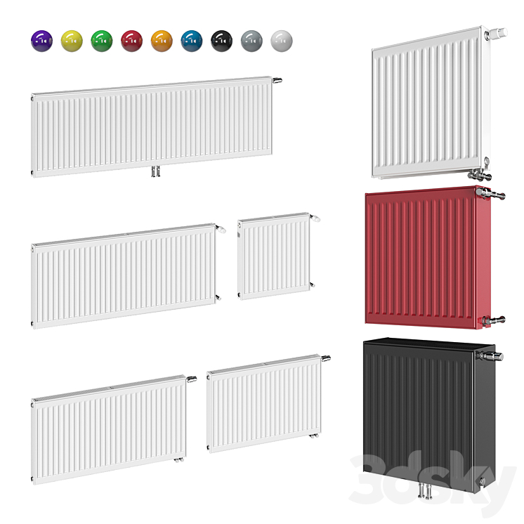 PURMO COMPACT X60 X70 X102 X152 