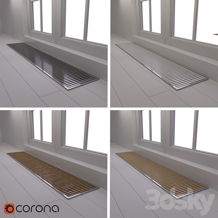 UNDERFLOOR RADIATOR 